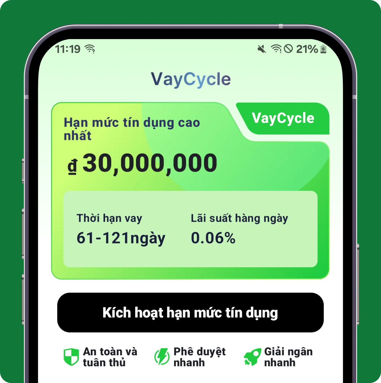 VayCycle Mobile App